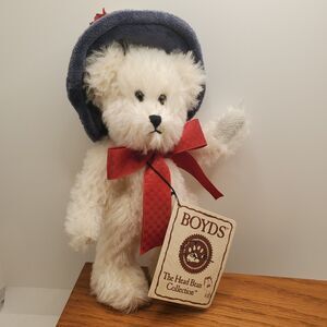 Boyds Dolly M Bearington Signed Limited Edition Mohair Bear 7 Inches